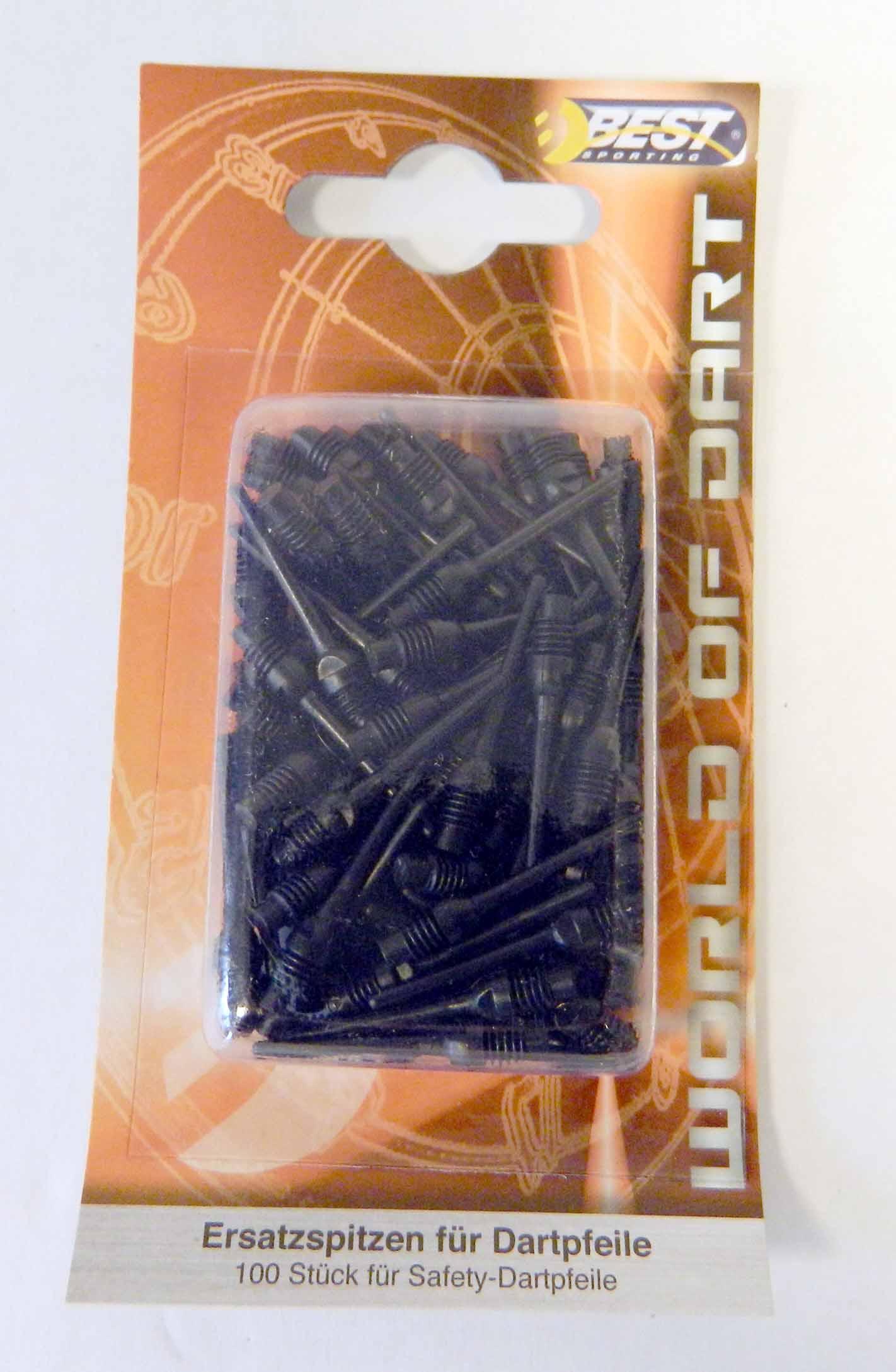 Best - Dart-Spitzen 100 St   schwarz