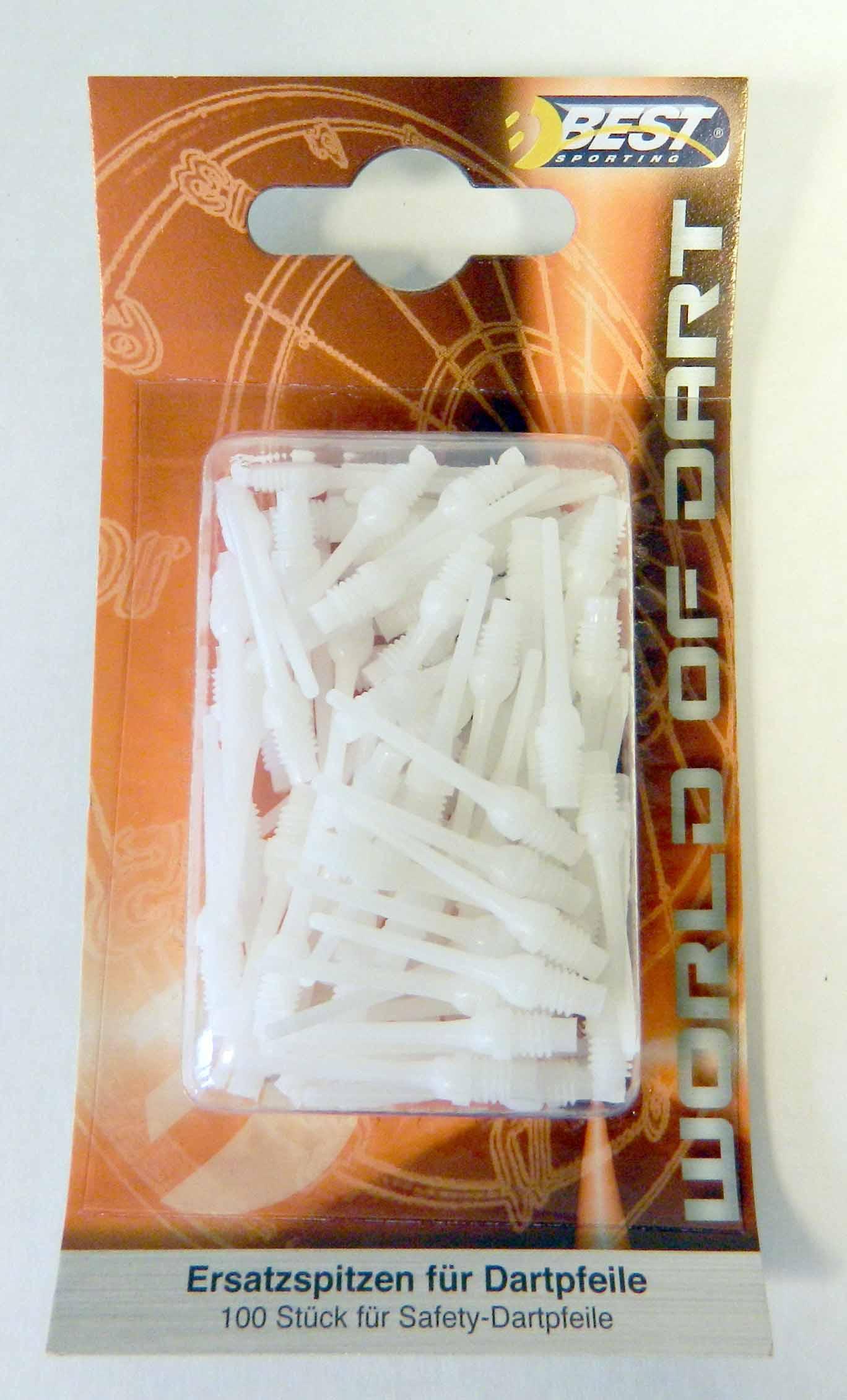 Best - Dart-Spitzen 100 St   weiß