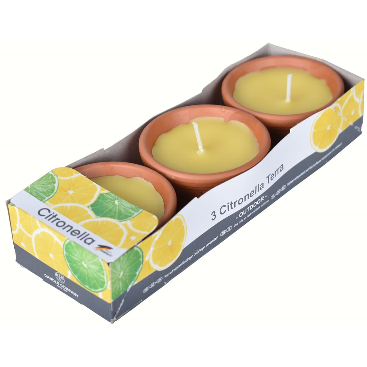 KCB Citronella Terra Töpfchen 3er Set