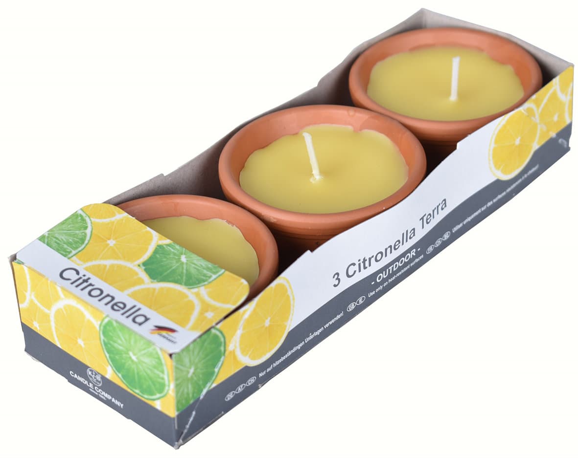 KCB Citronella Terra Töpfchen 3er Set