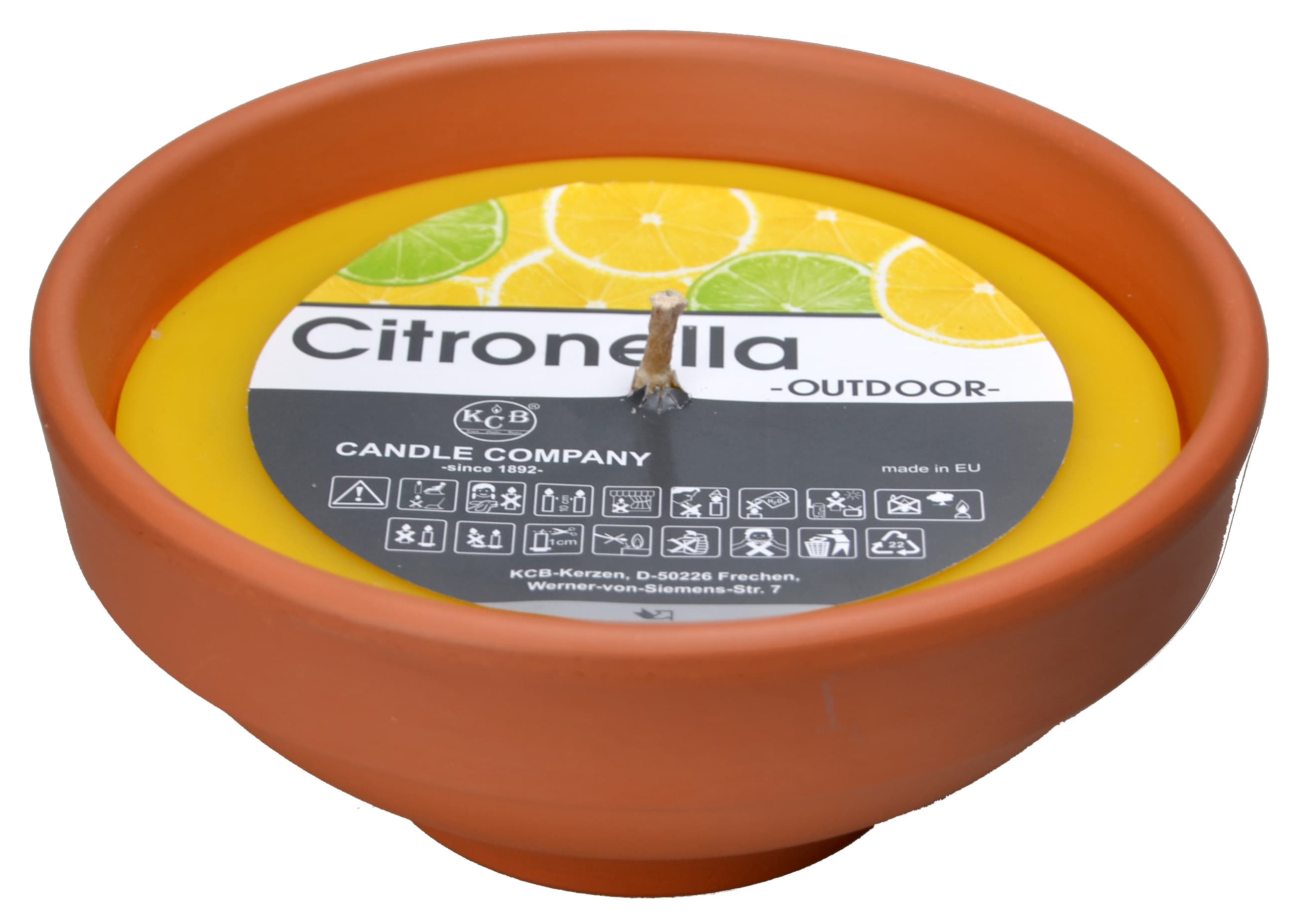 KCB Citronella Terra Flammschale