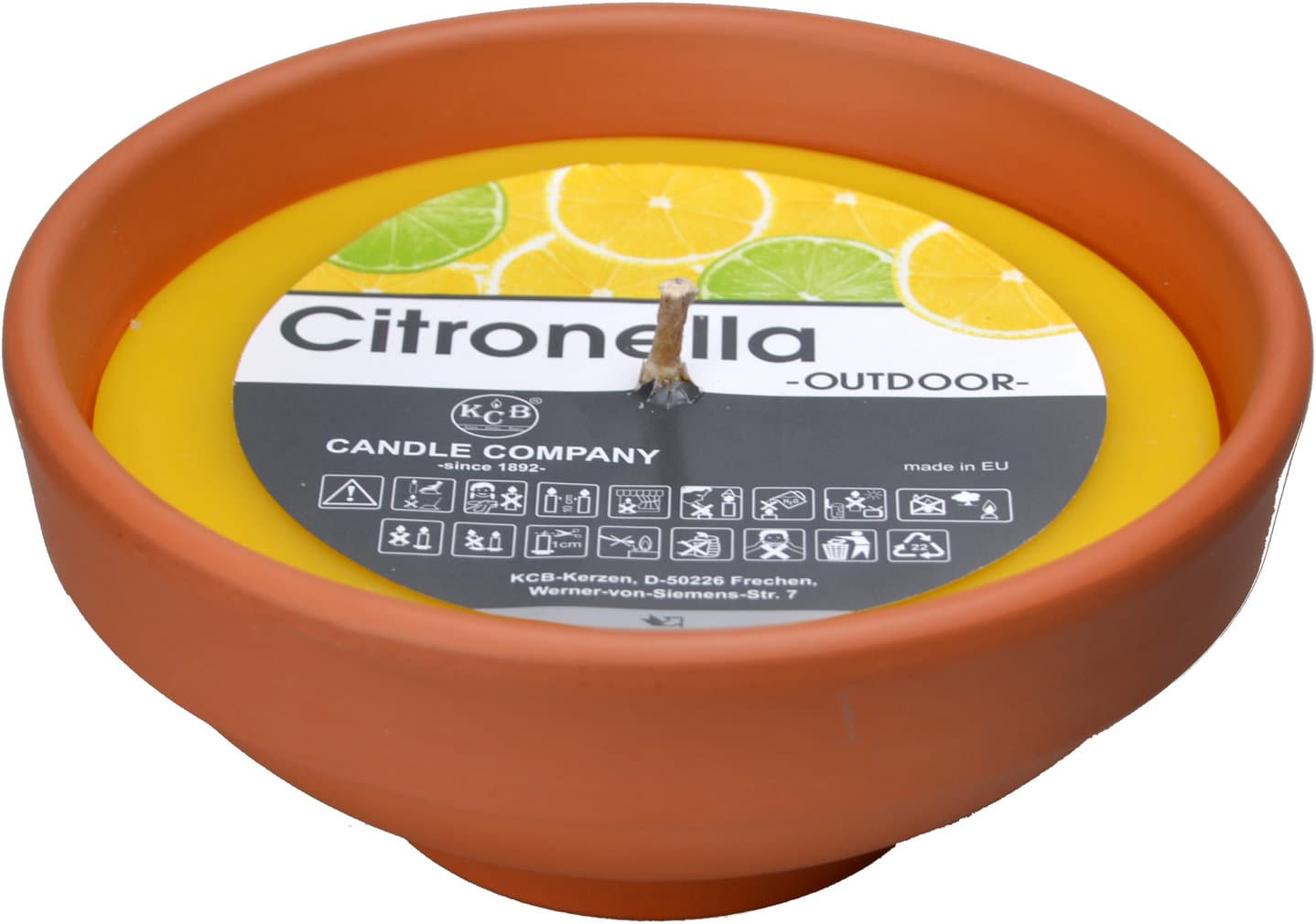 KCB Citronella Terra Flammschale