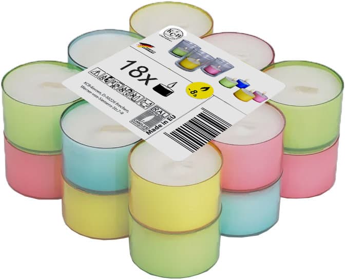 KCB Teelichter bunt