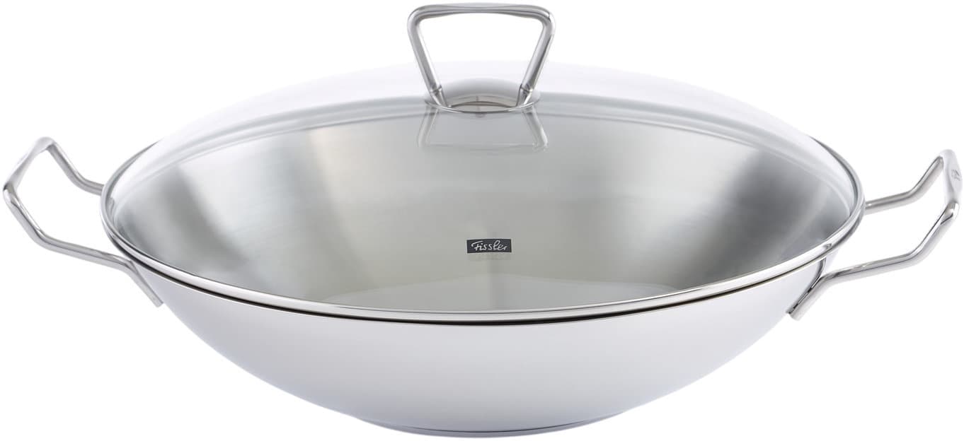 Fissler Kunming Wok mit Glasdeckel ø36cm