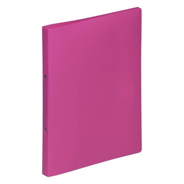 PAGNA Ringbuch Light A4 extra schmal dunkelrosa