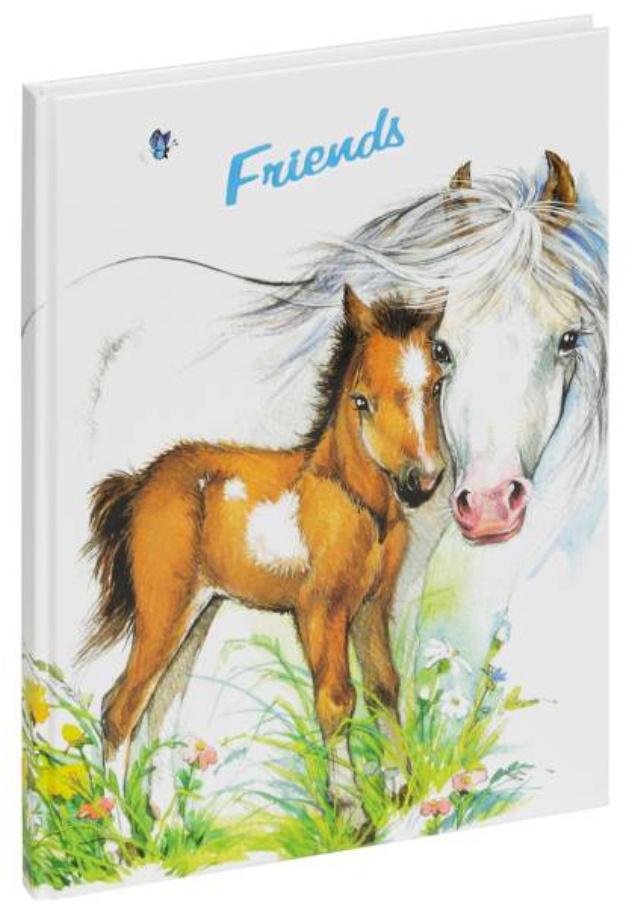 PAGNA Freundebuch Süsse Fohlen 60 Seiten