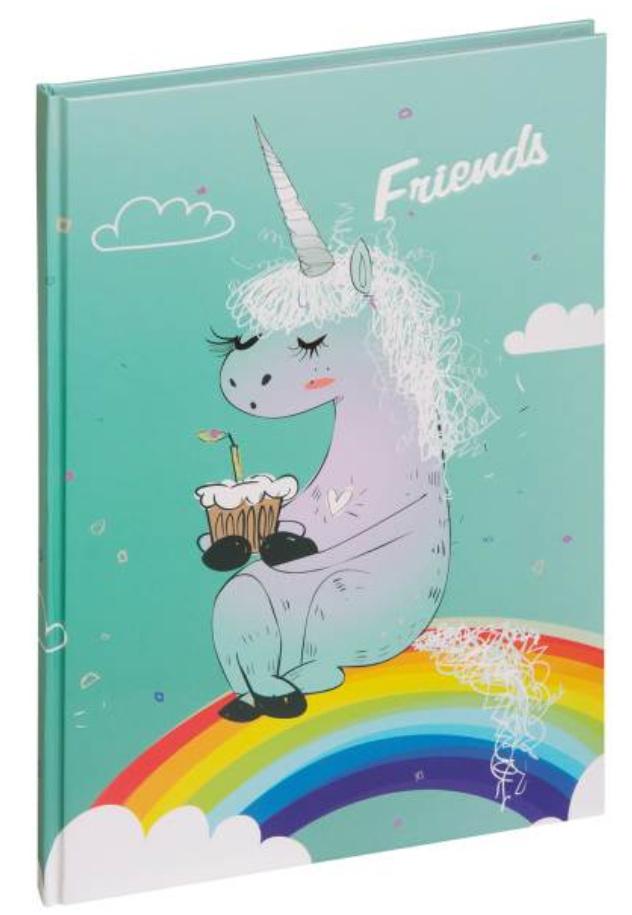 PAGNA Freundebuch Einhorn 60 Seiten