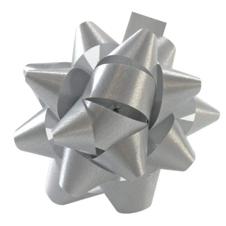 PRÄSENT Polybandrosette silber
