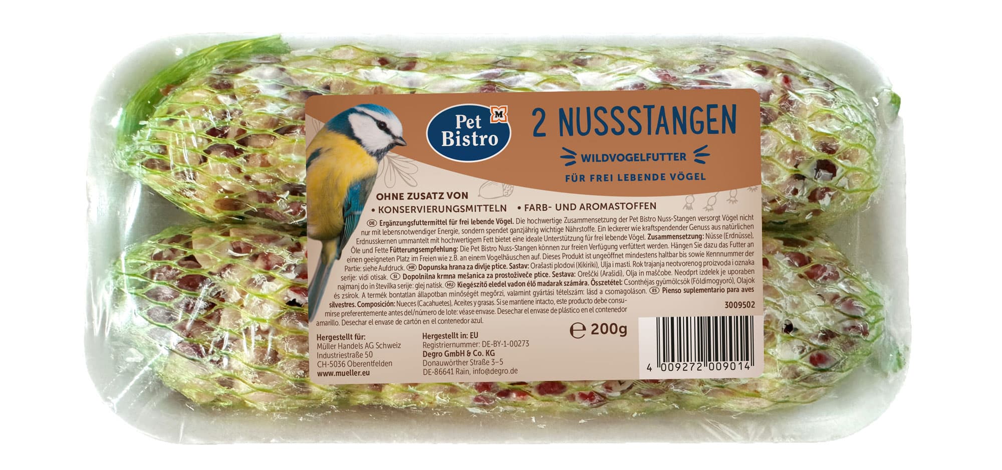 Pet Bistro Nussstangen