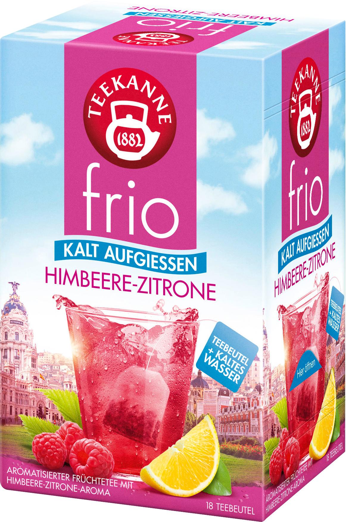 Produktbild Teekanne Früchtetee frio Himbeere Zitrone 2 von 2