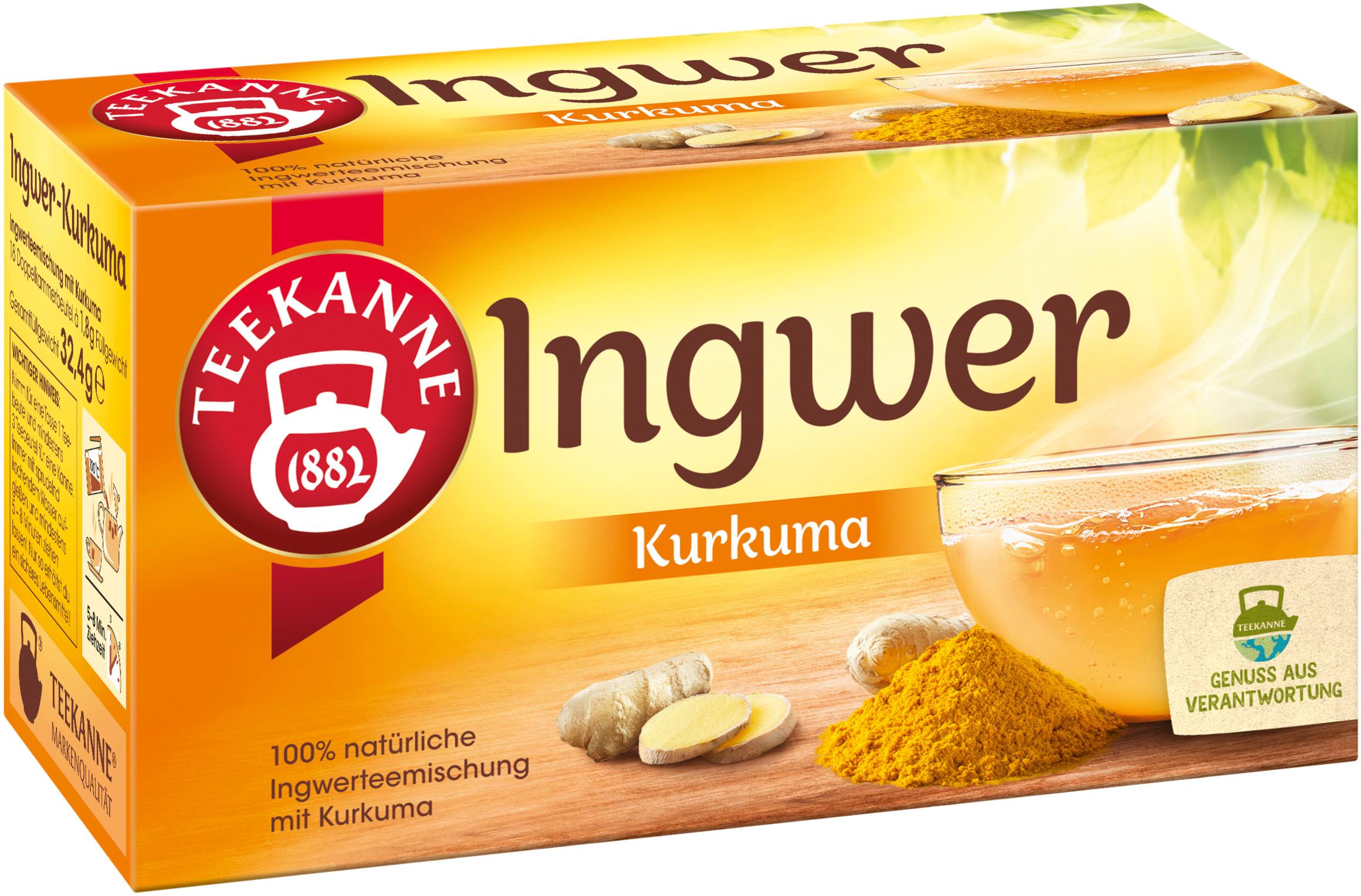 Produktbild TEEKANNE Ingwer-Kurkuma 2 von 2
