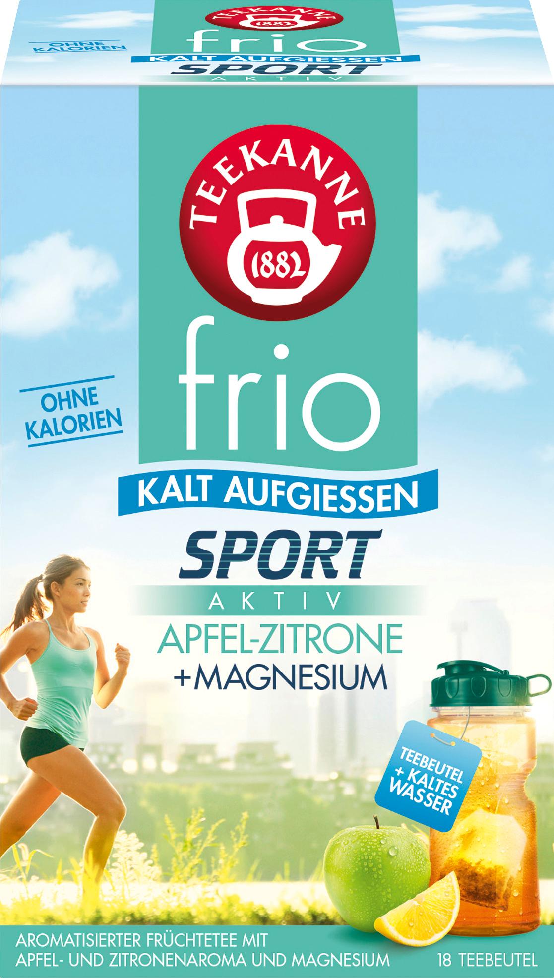 TEEKANNE frio Sport Apfel-Zitrone + Magnesium