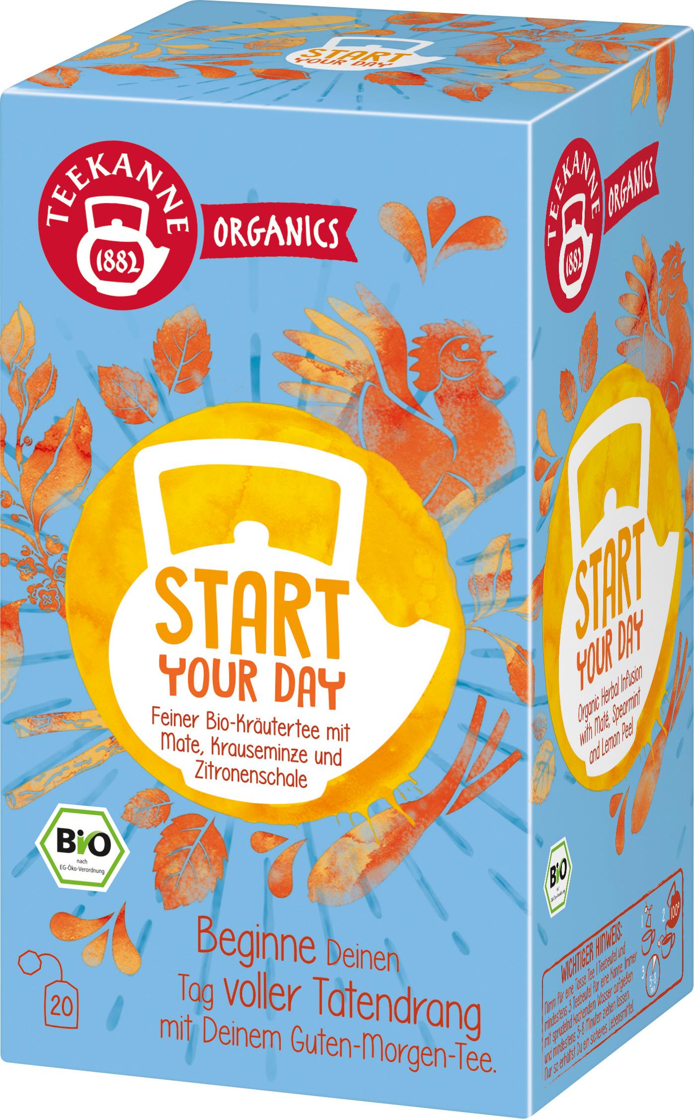 Produktbild TEEKANNE BIO Organics Start Your Day 2 von 2