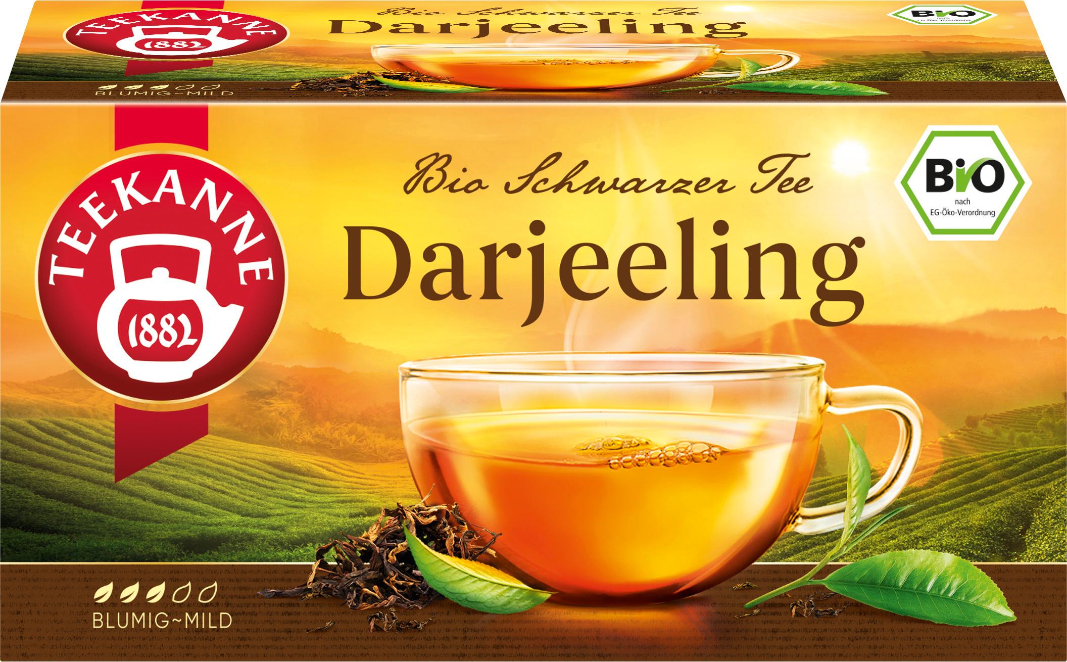 Teekanne Bio Schwarztee Darjeeling