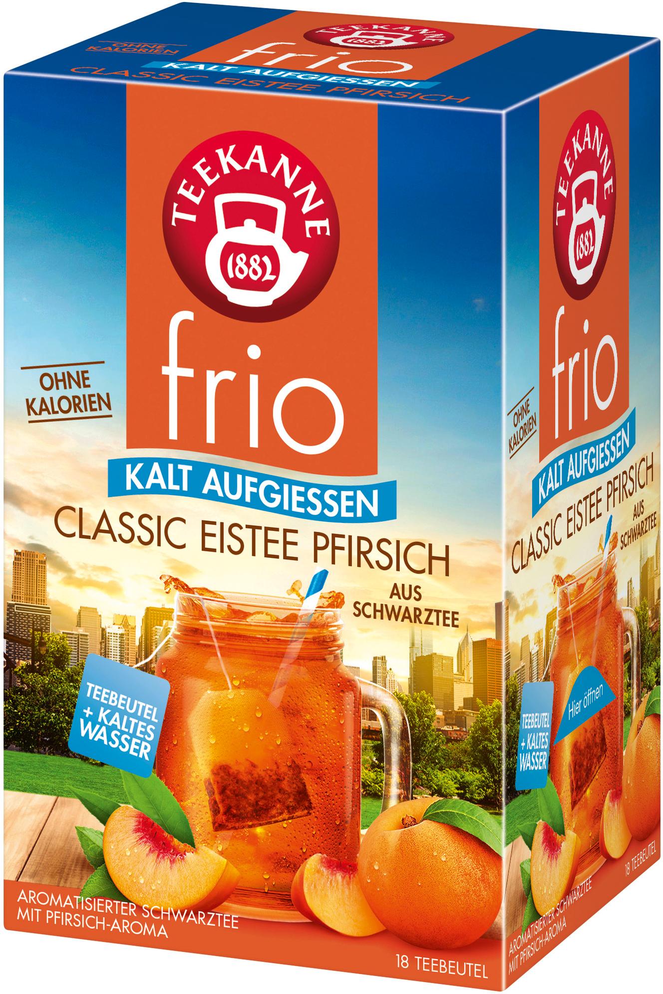 Produktbild Teekanne Schwarztee frio Eistee Pfirsich 2 von 2