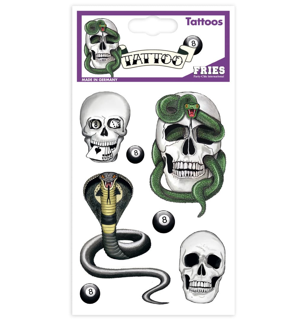 Produktbild FRIES 31568 - TATTOOS BLACK CLASS, 1 Stück, sortiert 2 von 4