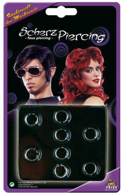 Fries - 33005 Scherz-Piercing - Set mit 8 Stück