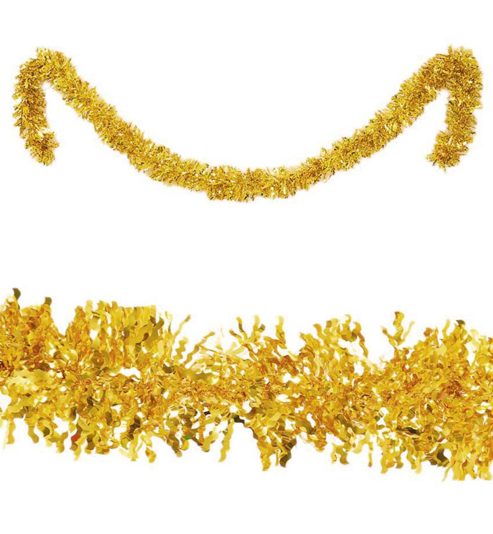 Fries - Dekogirlande Gold