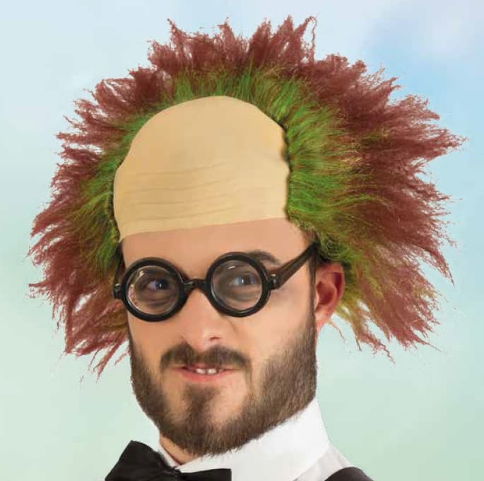 FRIES 35077 - CLOWN-GLATZE ROT-GR.