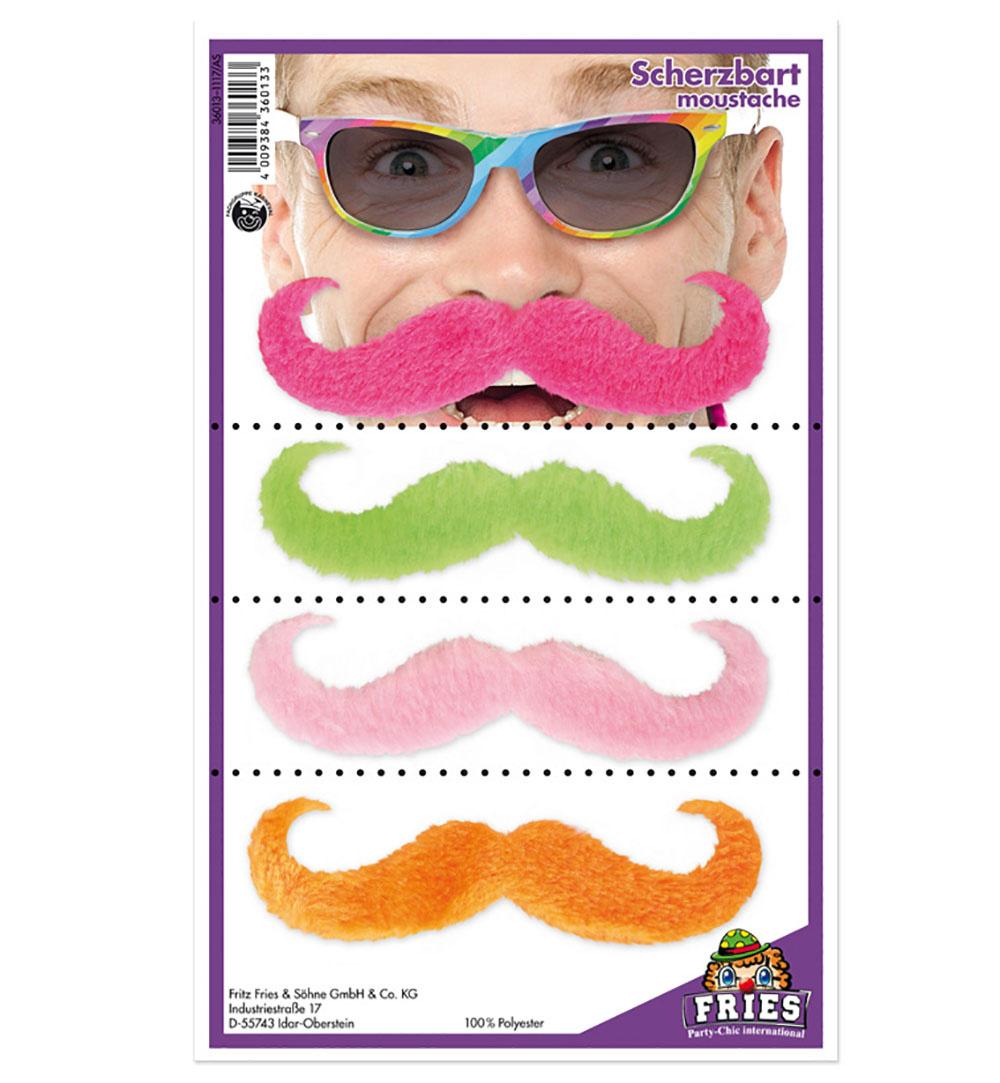 FRIES 36013 - SCHNURRBAERTE BUNT, SORTIERT, 1 STÜCK