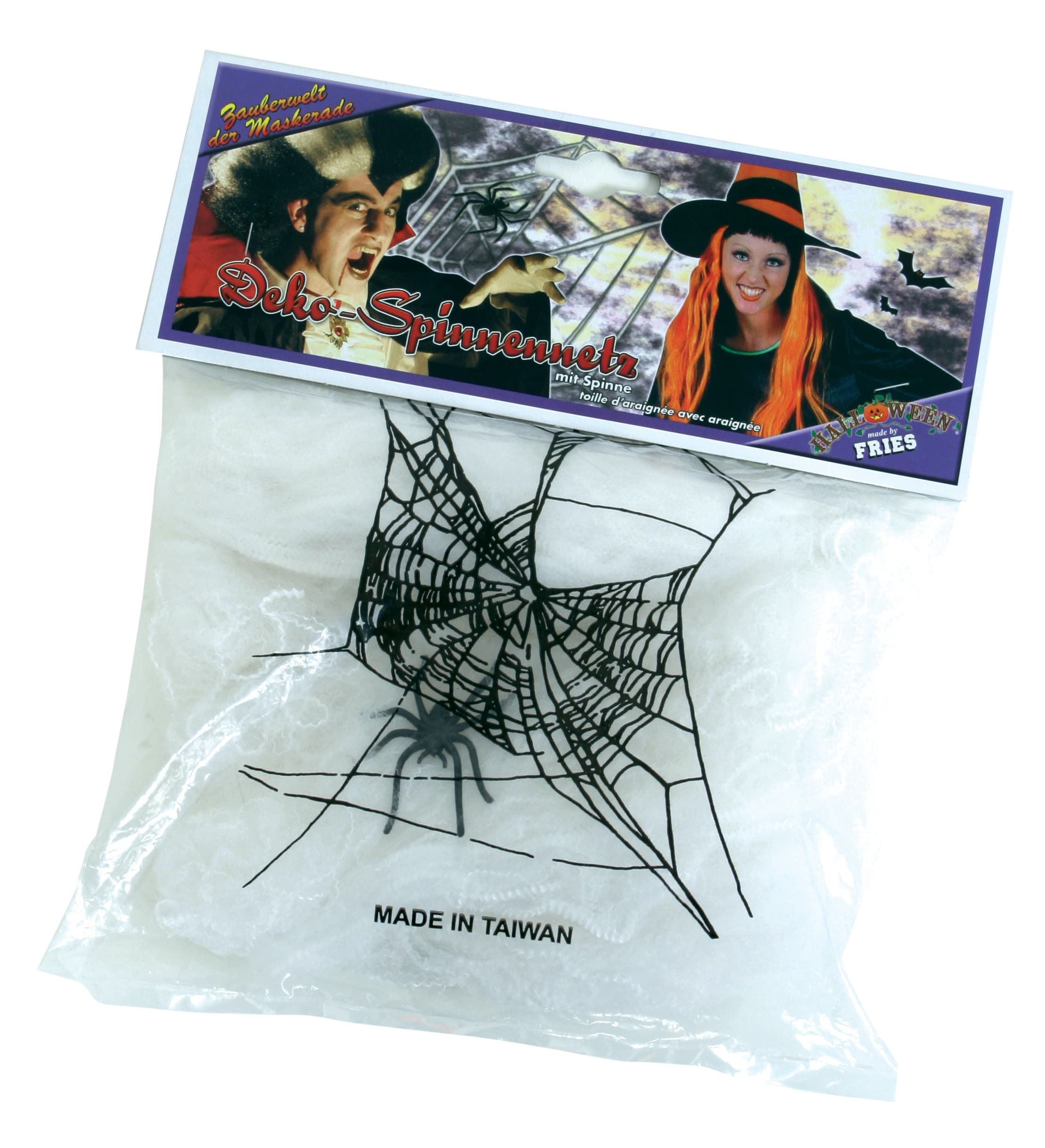 Fries - Spinnennetz mit Spinne, ca. 20g