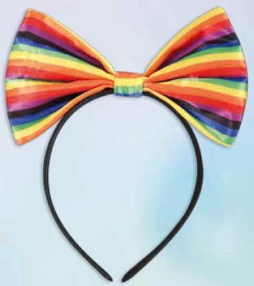 Fries 57125 - Haarreif Schleife bunt