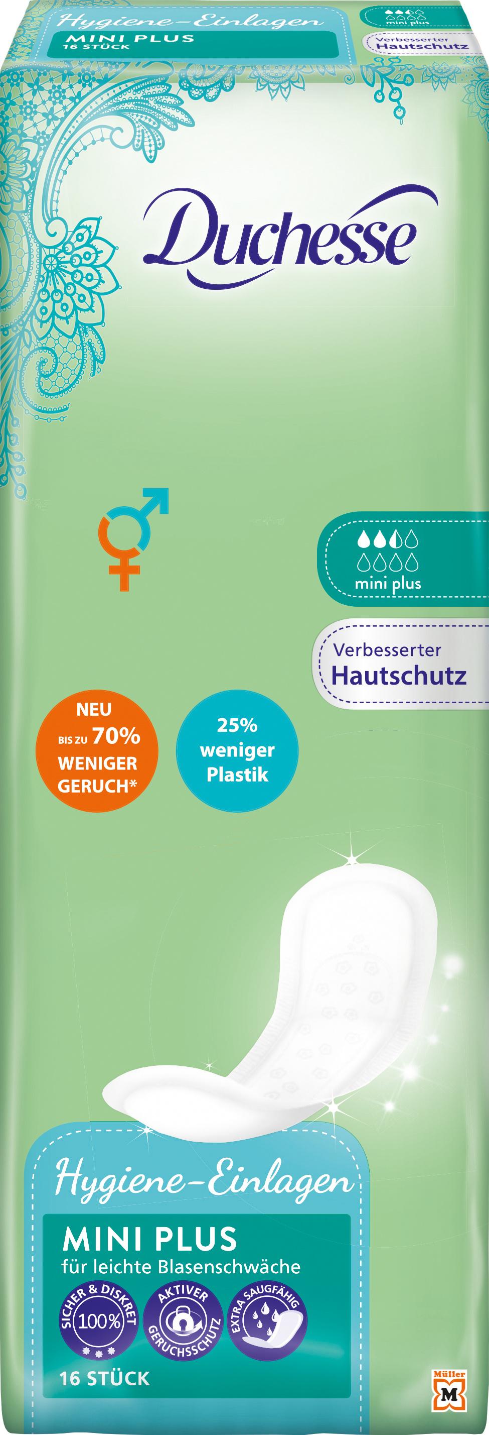 Duchesse Hygiene-Einlagen, Mini Plus
