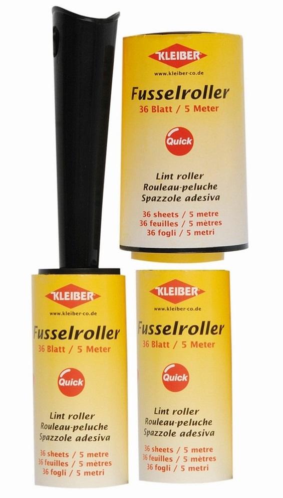 Kleiber Fusselroller-Set mit Schutzkappe