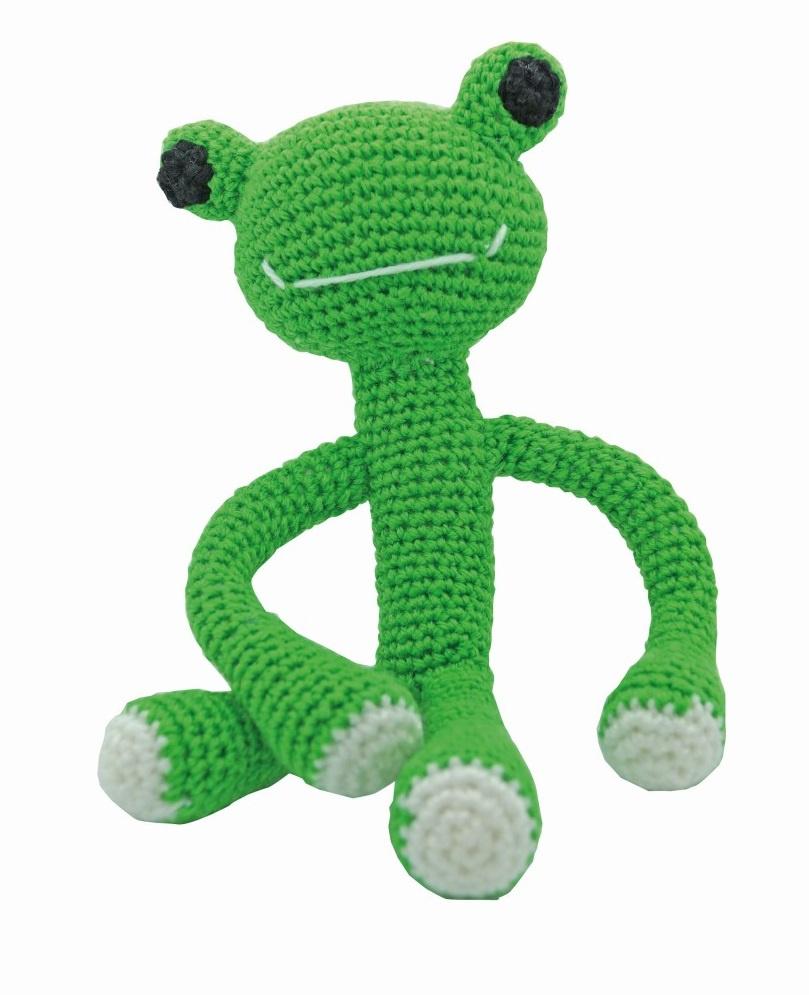 Kleiber Häkeltier Bastelset Frosch