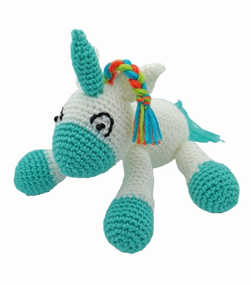 Kleiber Häkeltier Bastelset Einhorn