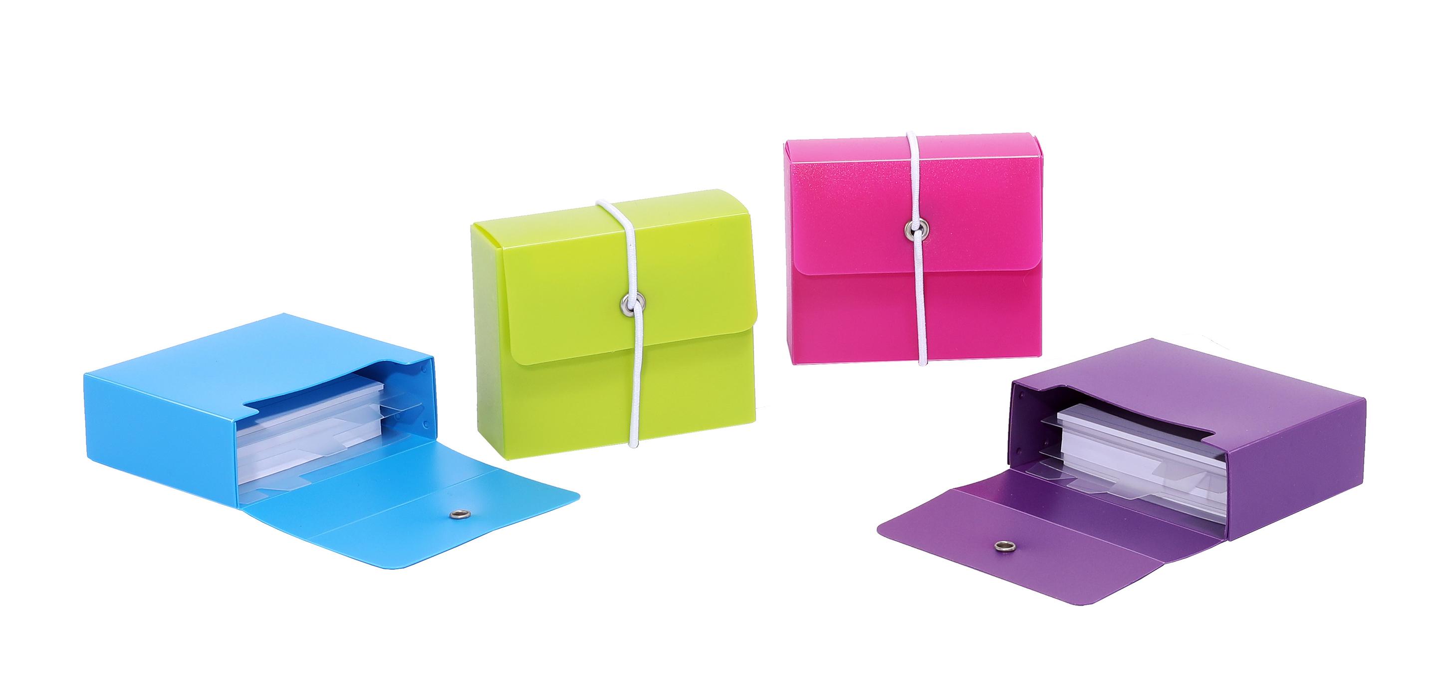Metzger&Mendle Karteibox 68x80mm gefüllt