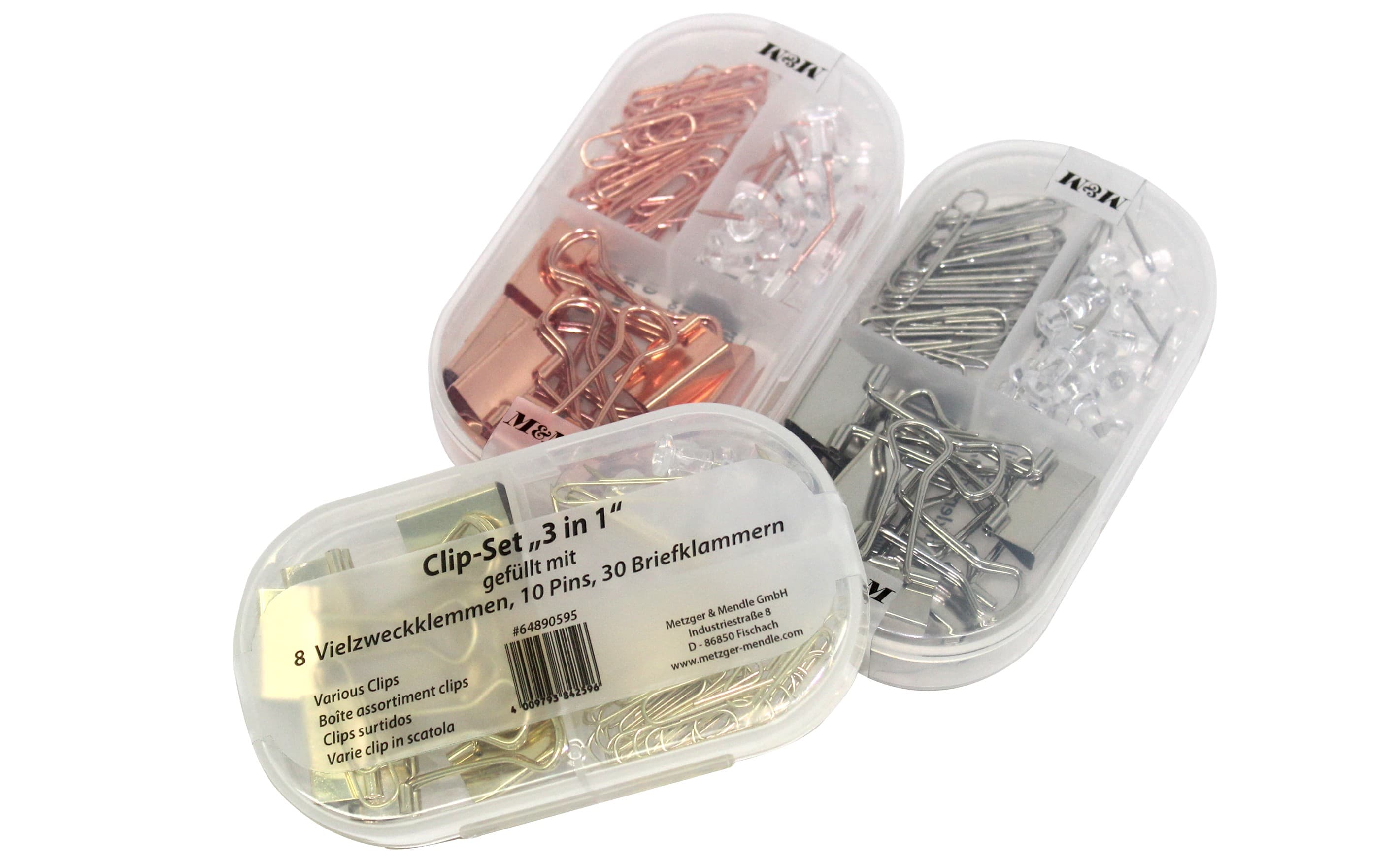 Metzger & Mendle Clip-Set "3 in 1"