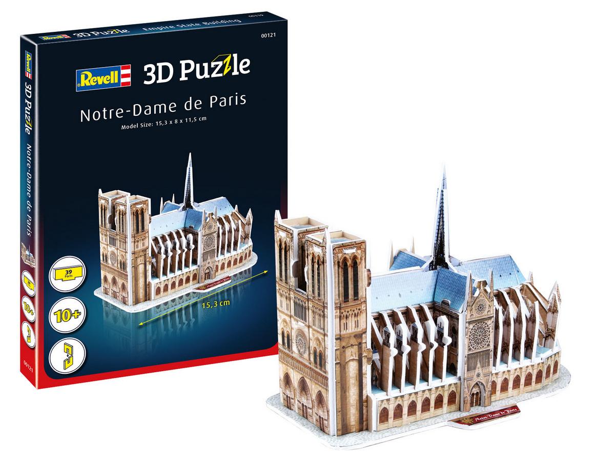 Revell 00121 - 3D Puzzle - Notre-Dame de Paris