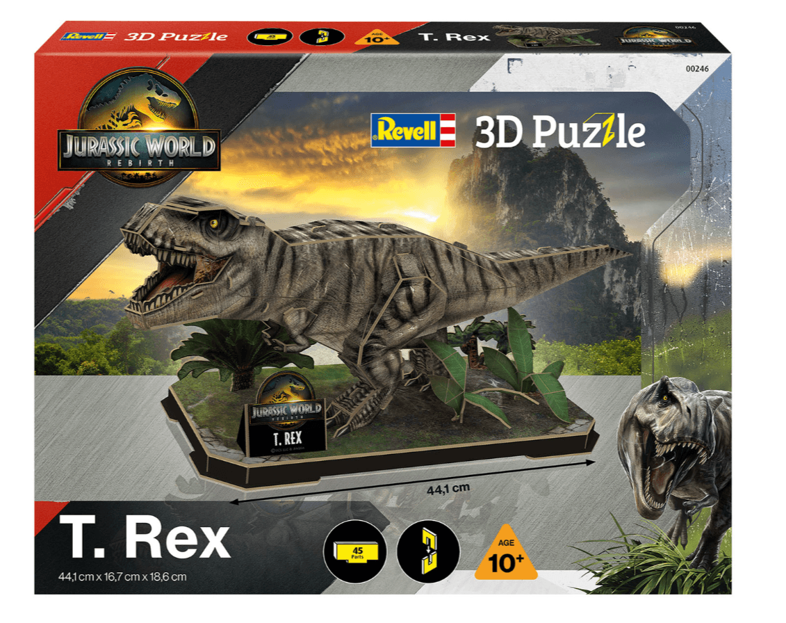 Produktbild Revell 00246 Jurassic World Rebirth-T.Rex 3 von 4