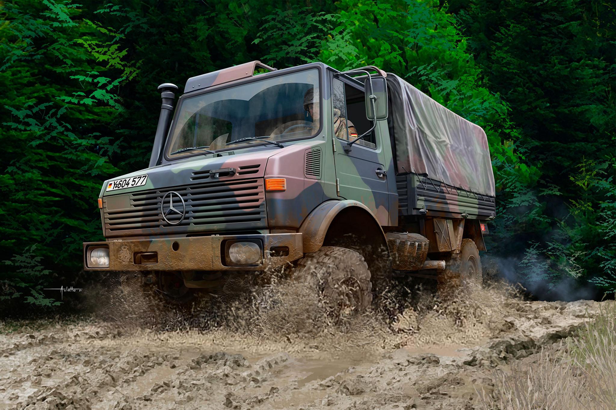 Produktbild Revell 03337 - Unimog 2T milgl 5 von 6