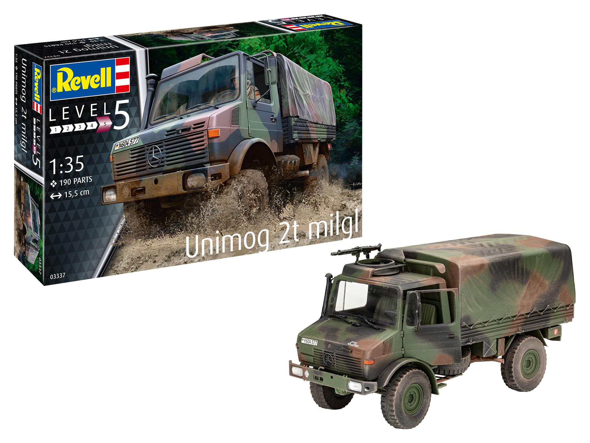 Revell 03337 - Unimog 2T milgl