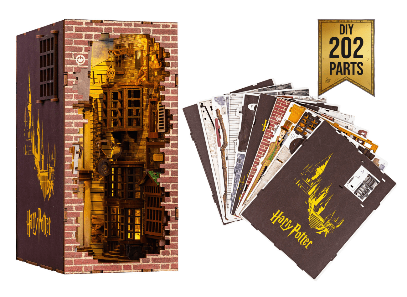 Produktbild Revell 00530 Book Nook Tiny Adventures - Harry Potter "Diagon Alley" 7 von 12