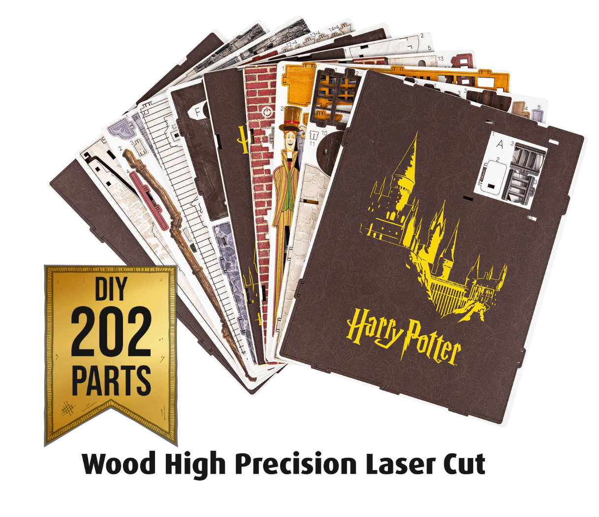 Produktbild Revell 00530 Book Nook Tiny Adventures - Harry Potter "Diagon Alley" 6 von 12