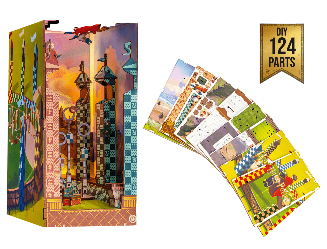 Produktbild Revell 00532 Book Nook Tiny Adventures - Harry Potter "Quidditch Field"  6 von 10