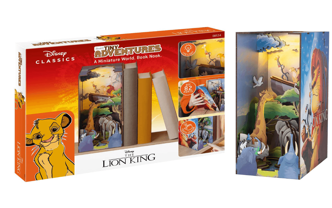 Revell 00534 Book Nook Tiny Adventures - Disney "König der Löwen"