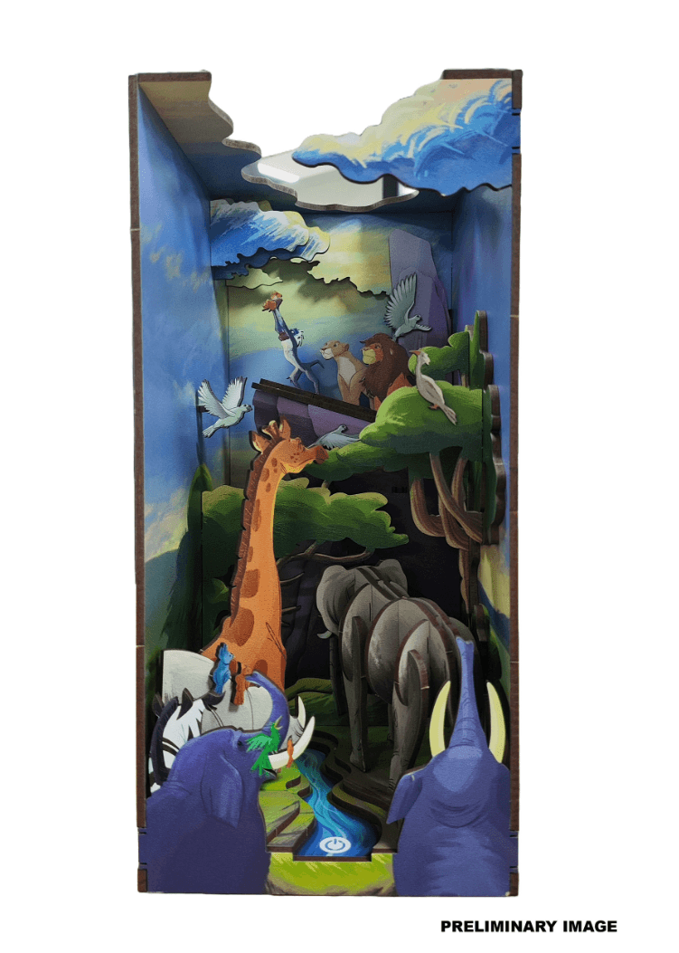 Produktbild Revell 00534 Book Nook Tiny Adventures - Disney "König der Löwen" 9 von 10