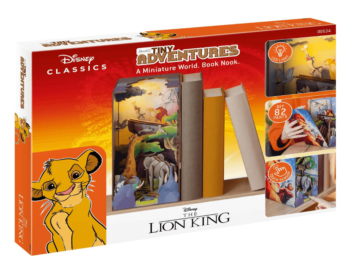 Produktbild Revell 00534 Book Nook Tiny Adventures - Disney "König der Löwen" 8 von 10