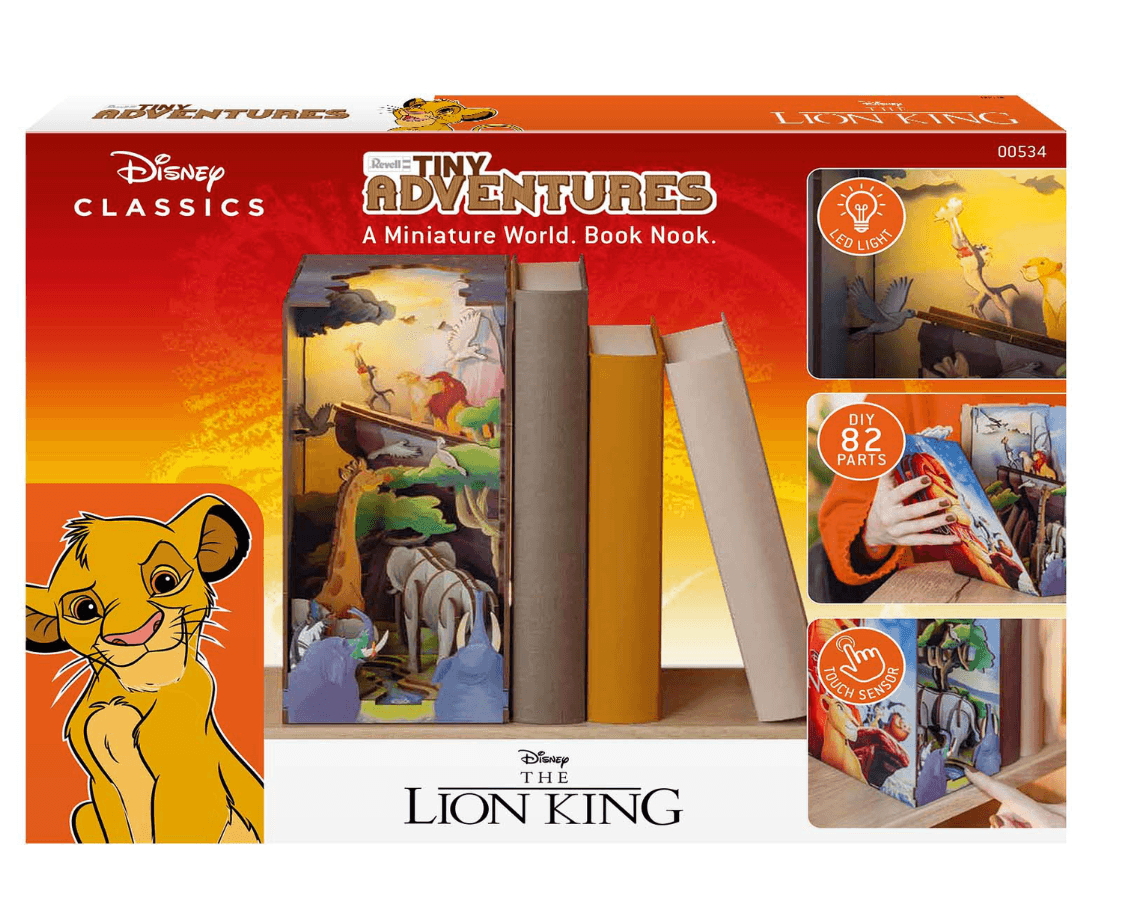 Produktbild Revell 00534 Book Nook Tiny Adventures - Disney "König der Löwen" 7 von 10