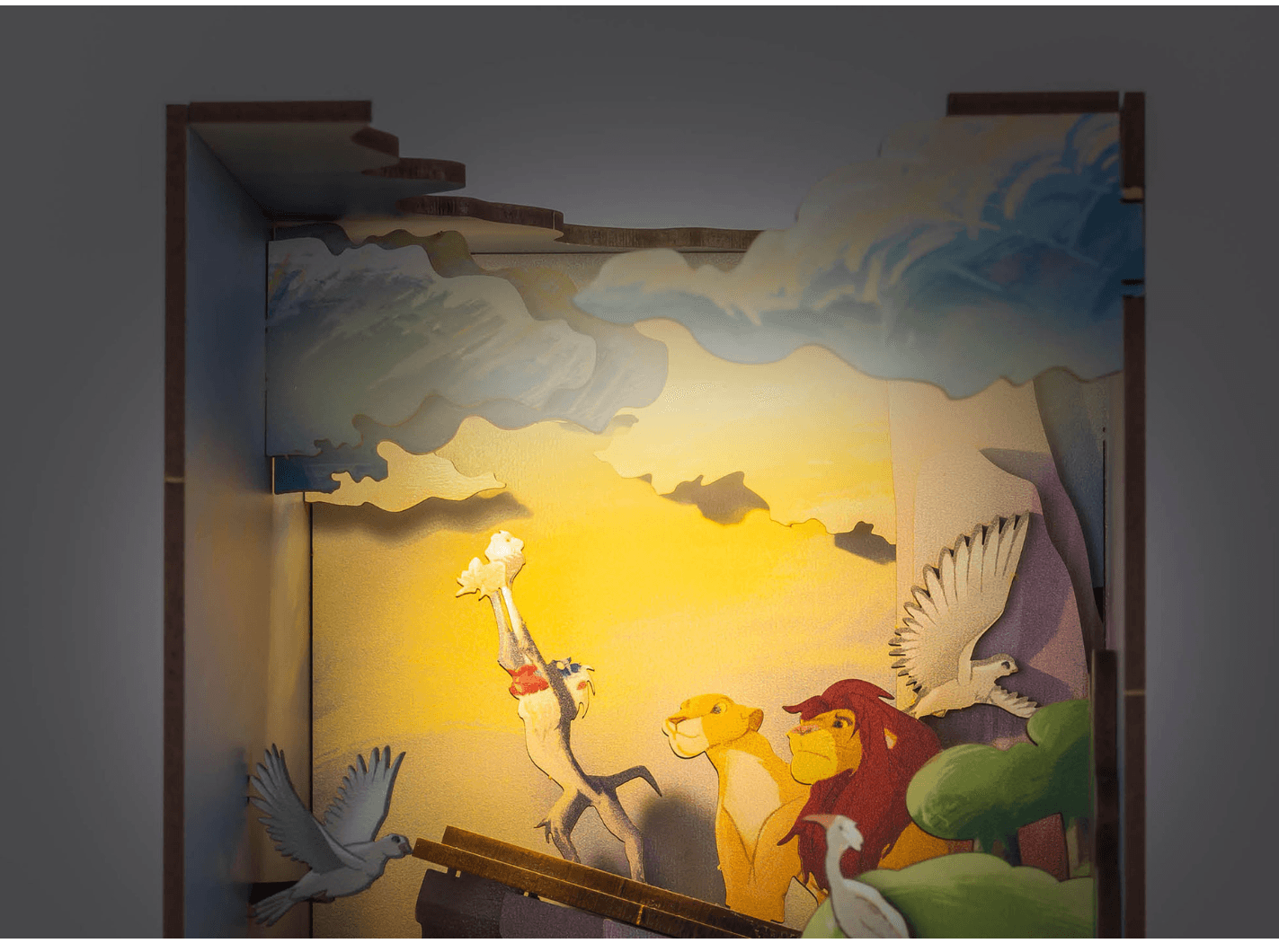 Produktbild Revell 00534 Book Nook Tiny Adventures - Disney "König der Löwen" 5 von 10