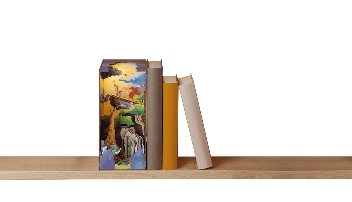 Produktbild Revell 00534 Book Nook Tiny Adventures - Disney "König der Löwen" 3 von 10