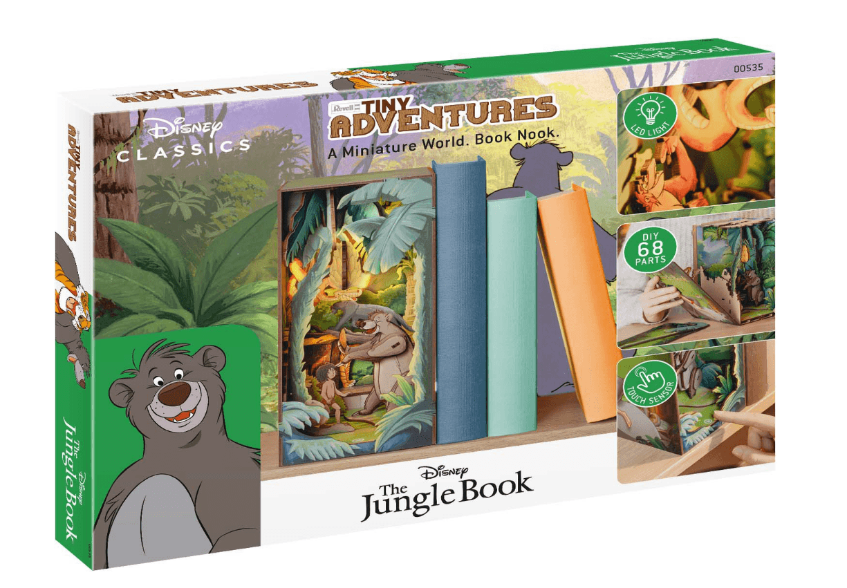 Produktbild Revell 00535 Book Nook Tiny Adventures - Disney "Das Dschungelbuch" 10 von 11