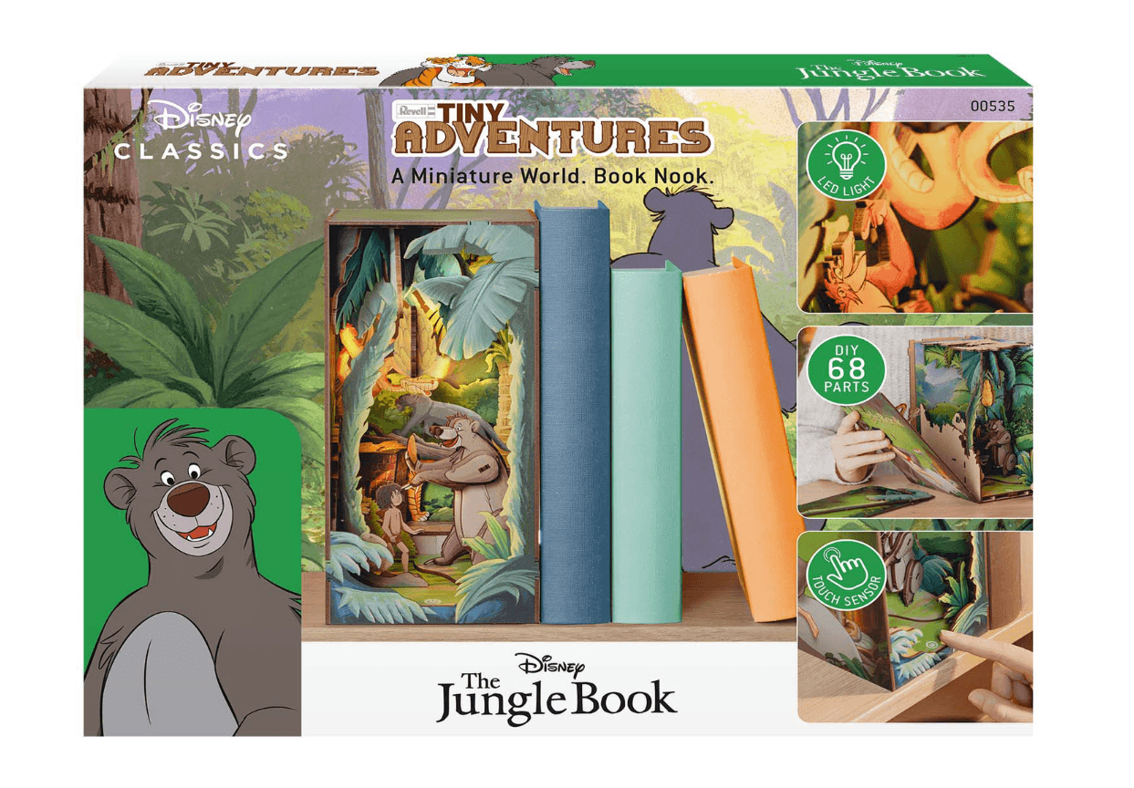 Produktbild Revell 00535 Book Nook Tiny Adventures - Disney "Das Dschungelbuch" 9 von 11