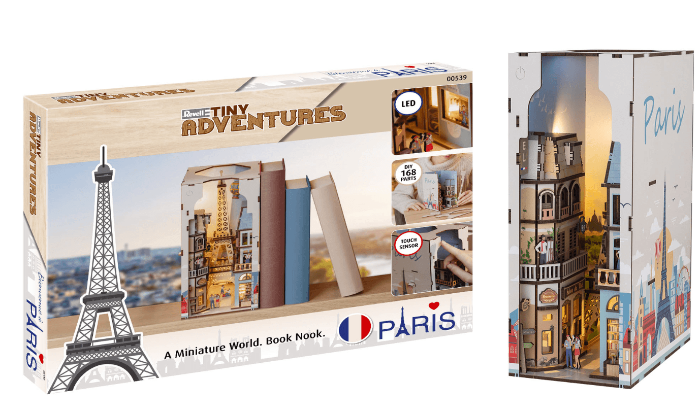 Revell 00539 Book Nook Tiny Adventures Paris 