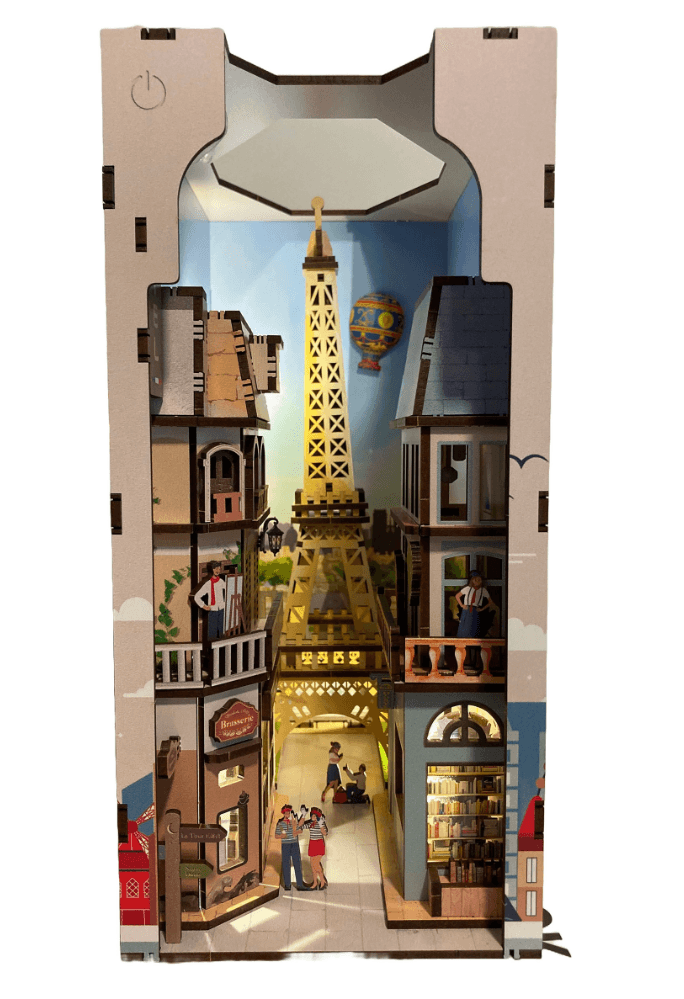 Produktbild Revell 00539 Book Nook Tiny Adventures Paris  8 von 12