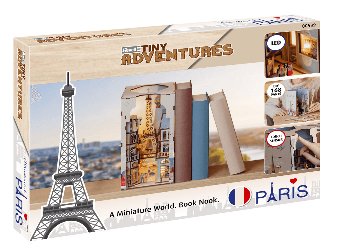 Produktbild Revell 00539 Book Nook Tiny Adventures Paris  7 von 12